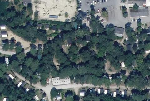 Vue aérienne du Camping le Domaine de la Dune Fleurie à Quend