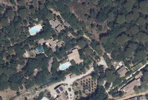 Vue aérienne du Camping le Domaine de Verdagne à Gassin
