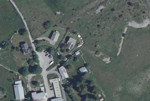Vue aérienne du Camping le Domaine des Marmottes à Val d’Oronaye