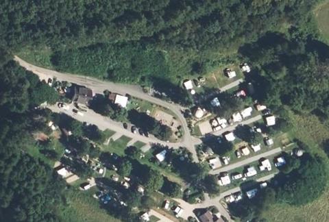 Vue aérienne du Camping le Domaine du Heidenkopf à Niederbronn-les-Bains