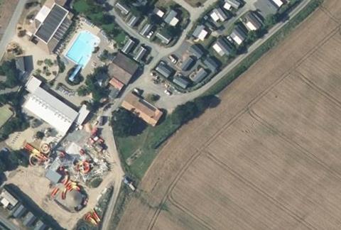 Vue aérienne du Camping le Domaine Micheliere à Givrand