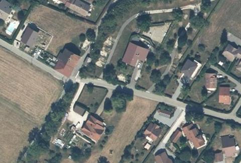 Vue aérienne du Camping le Familial à Duingt