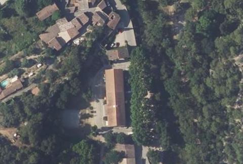 Vue aérienne du Camping le Grand Jardin à Correns