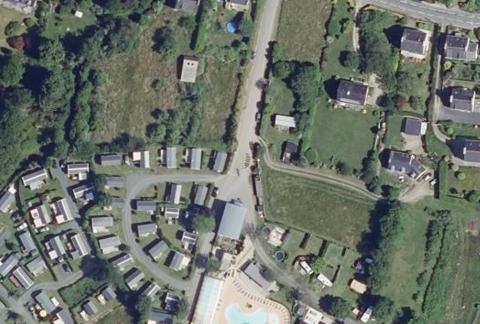 Vue aérienne du Camping le Helles à Combrit