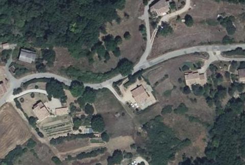Vue aérienne du Camping le Lavandin à Esparron-de-Verdon