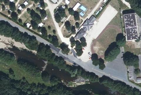 Vue aérienne du Camping le Lignon à Le Chambon-sur-Lignon