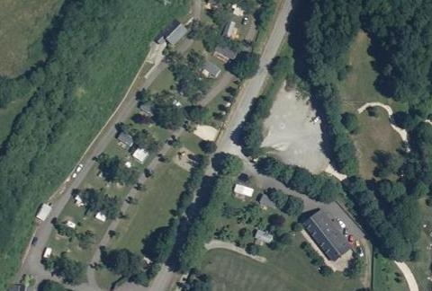Vue aérienne du Camping le Lustou à Vielle-Aure