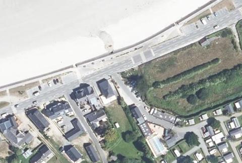 Vue aérienne du Camping le Mat à Trévou-Tréguignec