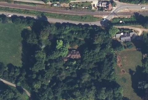 Vue aérienne du Camping le Mont Grêle à Lépin-le-Lac