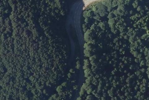 Vue aérienne du Camping le Mourétou à Val-d’Aigoual