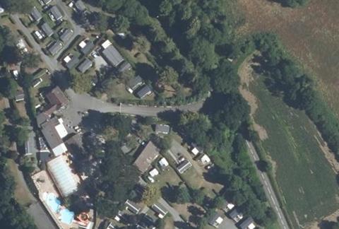Vue aérienne du Camping le Panoramic à Binic-Étables-sur-Mer