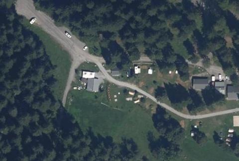Vue aérienne du Camping le Pelly à Sixt-Fer-à-Cheval