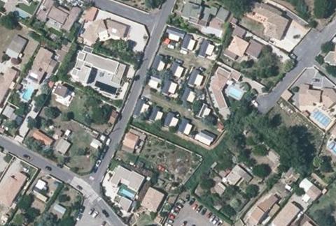 Vue aérienne du Camping le Perdigal à Agde