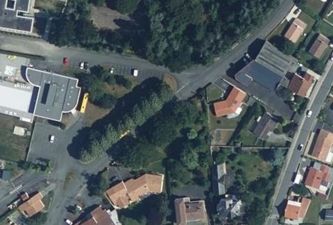 Vue aérienne du Camping le Petit Bocage à Les Essarts