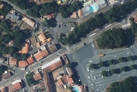 Vue aérienne du Camping le Petit Rocher à Longeville-sur-Mer