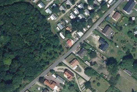 Vue aérienne du Camping le Picardy à Boismont