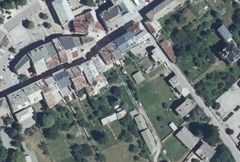 Vue aérienne du Camping le Planet à Jausiers