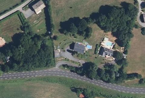 Vue aérienne du Camping le Plô à Le Bez