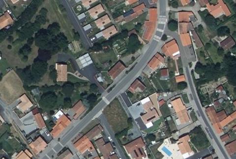 Vue aérienne du Camping le Pont Rouge à Saint-Révérend
