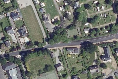 Vue aérienne du Camping le Poulmic à Bénodet