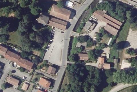 Vue aérienne du Camping le Pré Cathare à Lavelanet