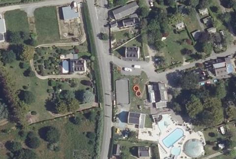 Vue aérienne du Camping le Raguenes Plage à Névez