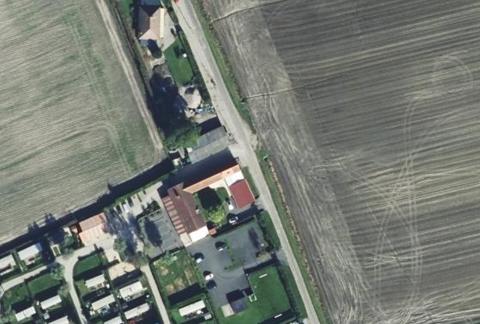 Vue aérienne du Camping le Relais de la Palme à Nortkerque