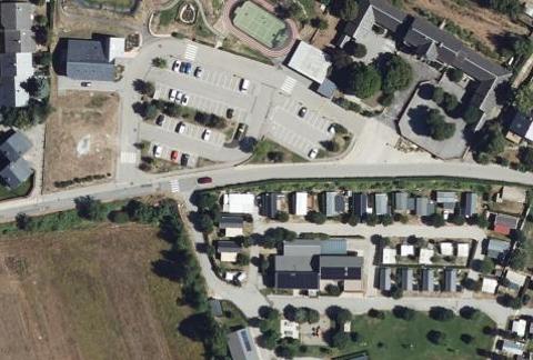 Vue aérienne du Camping le Robinson à Enveitg