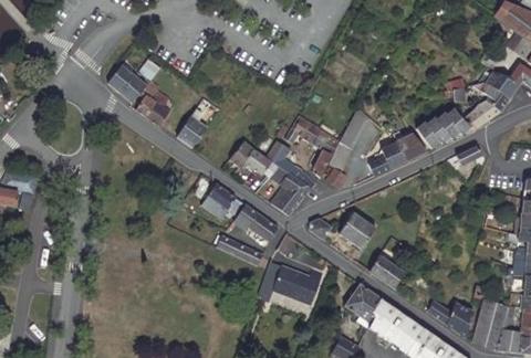 Vue aérienne du Camping le Rochat à Châteauroux