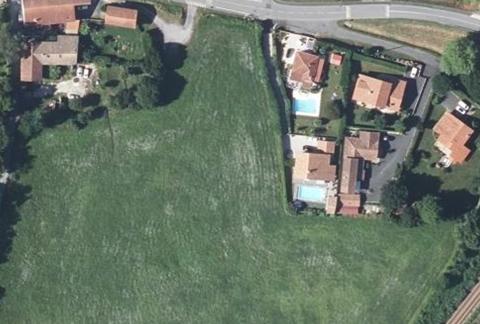 Vue aérienne du Camping le Ruisseau à Bidart