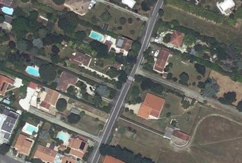 Vue aérienne du Camping le Rupé à Toulouse
