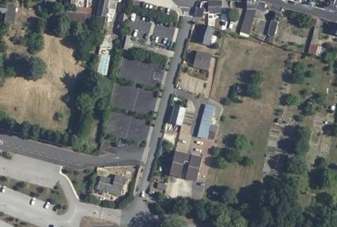 Vue aérienne du Camping le Sabot à Azay-le-Rideau