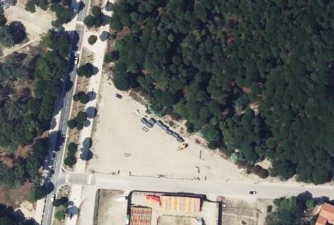 Vue aérienne du Camping le Soleil Bleu à Le Barcarès