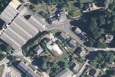 Vue aérienne du Camping le Val de Saures à Entraygues-sur-Truyère
