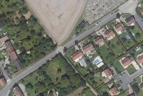 Vue aérienne du Camping le Village Parisien à Varreddes