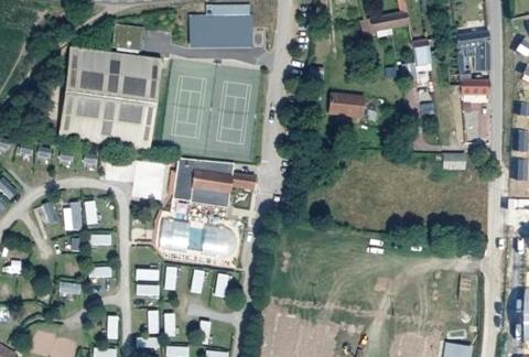 Vue aérienne du Camping le Walric à Saint-Valery-sur-Somme
