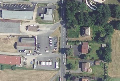 Vue aérienne du Camping les 3 Chênes à Ambert