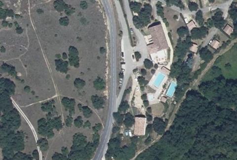Vue aérienne du Camping les 4 Saisons à Grane