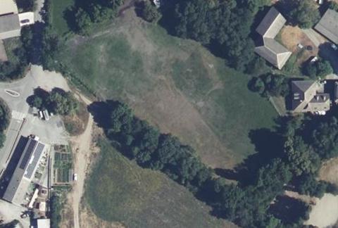 Vue aérienne du Camping les Airelles à Baratier
