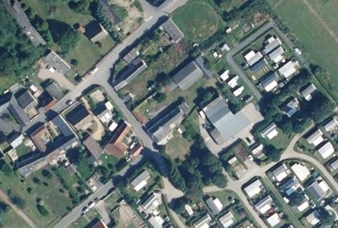 Vue aérienne du Camping les Alizés à Lanchères