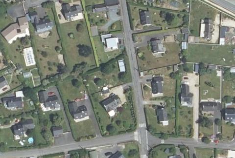 Vue aérienne du Camping les Alizés à Lannion