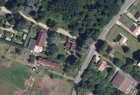 Vue aérienne du Camping les Araucarias à Carlepont