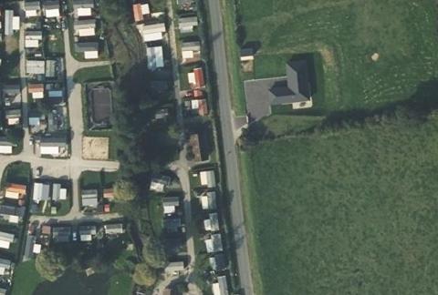 Vue aérienne du Camping les Aulnes à Bezinghem