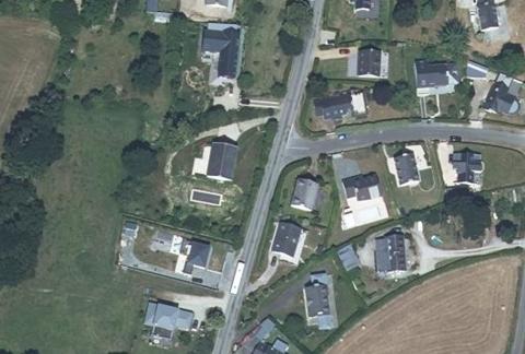 Vue aérienne du Camping les Blés d’Or à Saint-Cast-le-Guildo