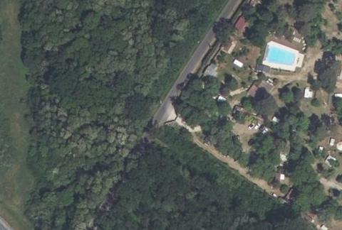 Vue aérienne du Camping les Bogues à Saint-Cyr-en-Val
