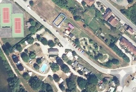 Vue aérienne du Camping les Bords du Guiers à Saint-Genix-sur-Guiers
