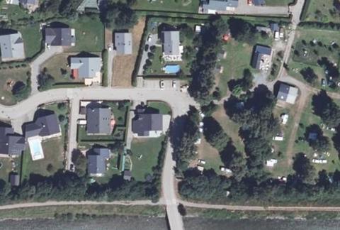 Vue aérienne du Camping les Bouleaux à Allemond
