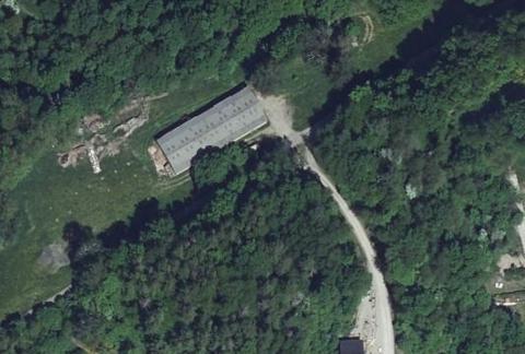 Vue aérienne du Camping les Bouleaux à Vilsberg