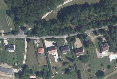 Vue aérienne du Camping les Cabanes du Tertre à Cour-Cheverny