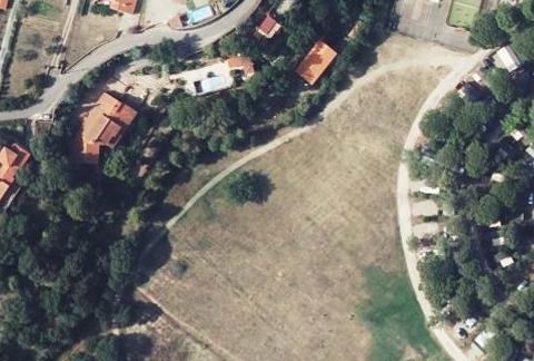 Vue aérienne du Camping les Casteillets à Saint-Jean-Pla-de-Corts